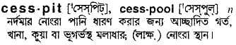 cesspit