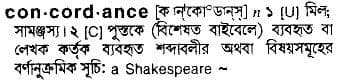 concordance