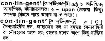 contingent