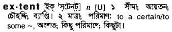 extent