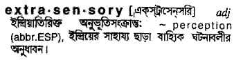 extrasensory