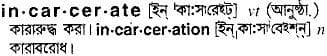 incarcerate