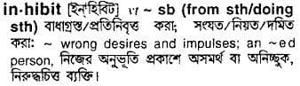 inhibit