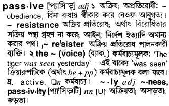 passive