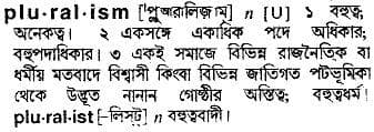 pluralism