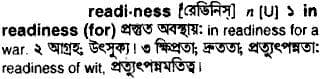 readiness