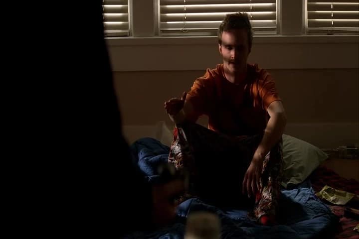You know, and the blood,
like, everywhere.