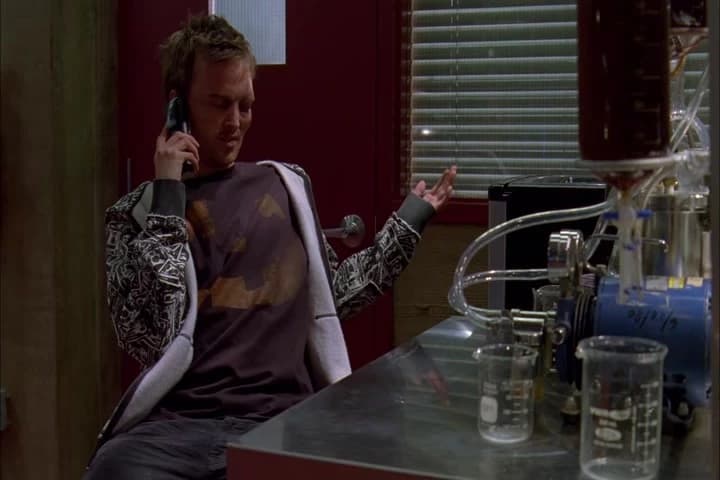 <i>Dude, it's not my schedule.</i>