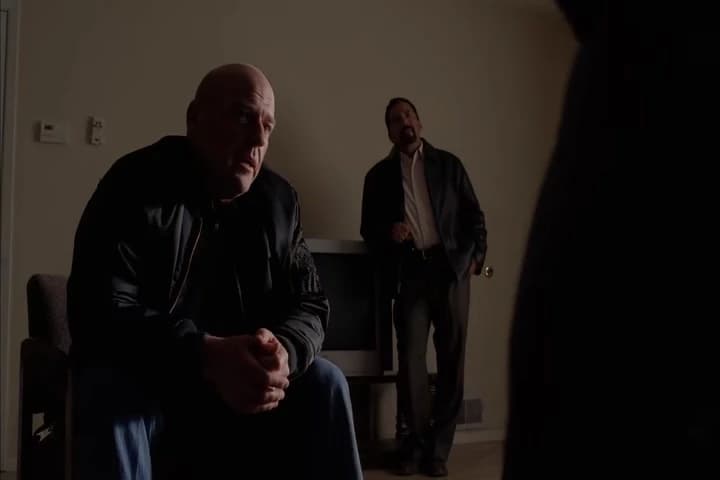 with him tying up loose ends regarding
poisoning some kid named Brock.