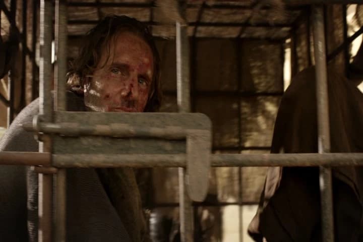 or I'll lock you in the back of the wagon
with these three.
