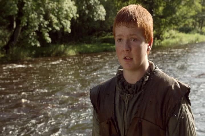 It's not a sword, my prince.
It's only a stick.
