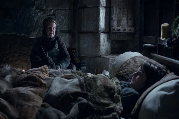 when the snows fall a hundred feet deep.