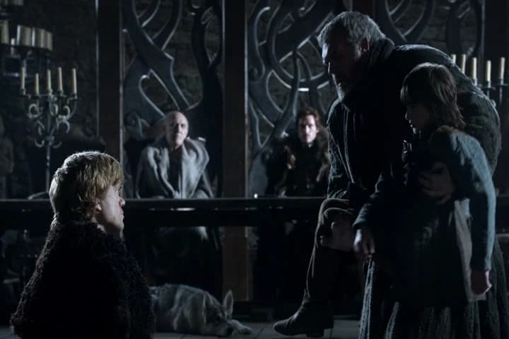 - My neck is beginning to hurt.
- Kneel, Hodor.