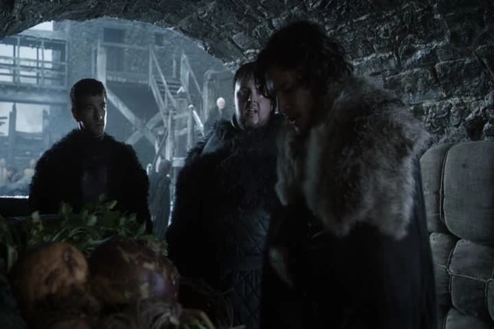 I see Ser Alliser's revenge, that's all.