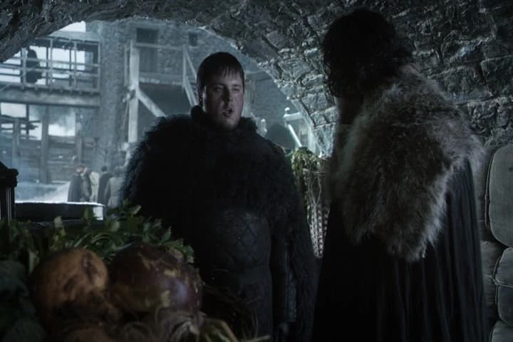 The old man is the Lord Commander
of the Night's Watch.