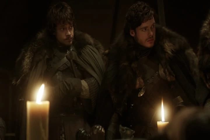 Lord Frey controls that bridge.
Your father's bannerman.