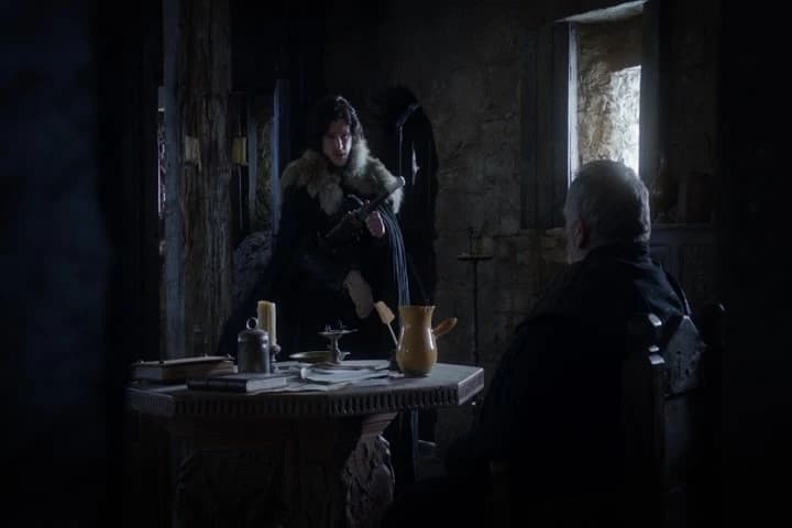 I'll apologize to Ser Alliser tonight.