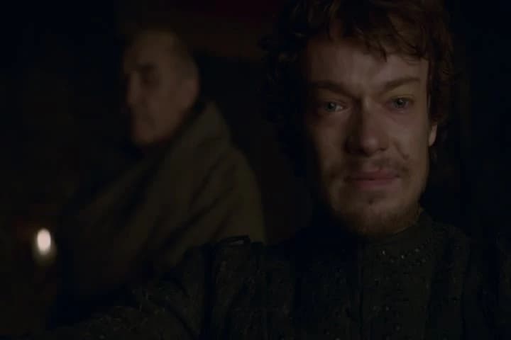 And then to go back home
to your real father...