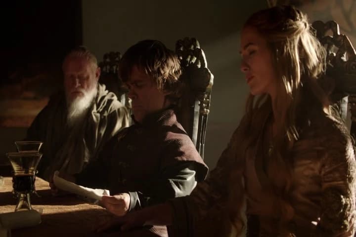 "The cold winds are rising
and the dead rise with them."