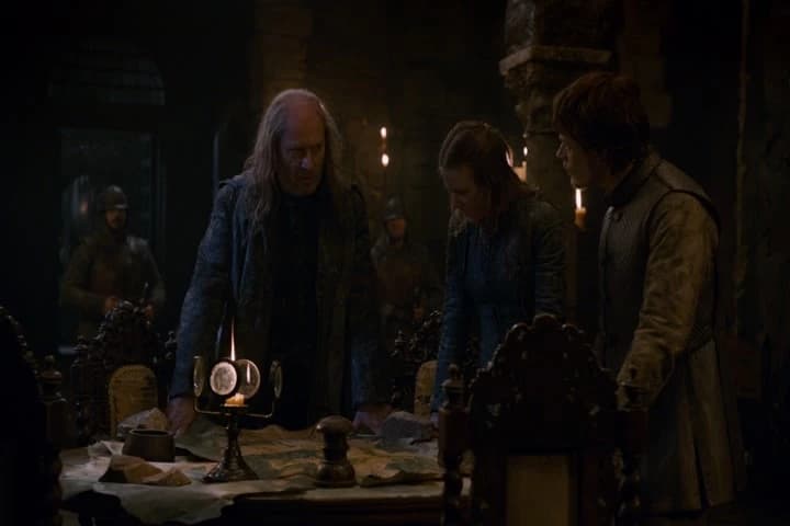 with the entirety
of the Northern army at his back.