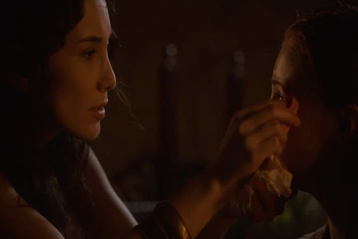- Ow!
- Shh.