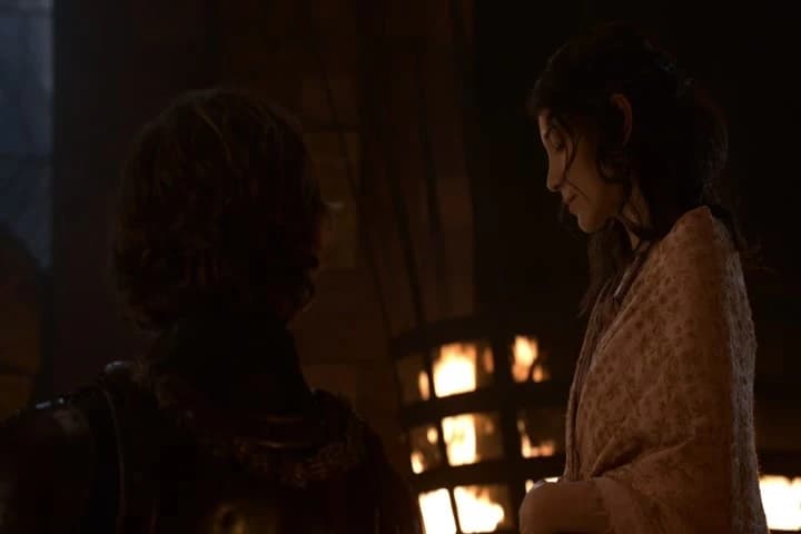 And you, my lion.