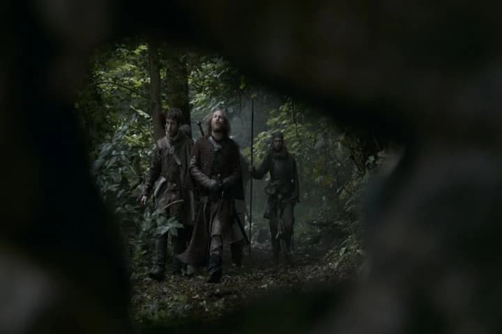 But now the rains weep o'er his hall