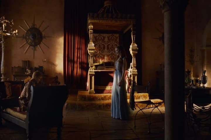 A military encampment
is no place for a lady.