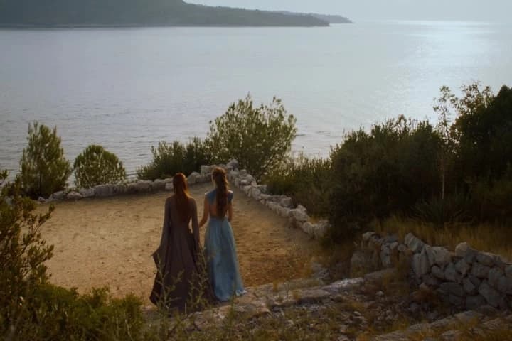 and married a handsome
lord and they have darling children