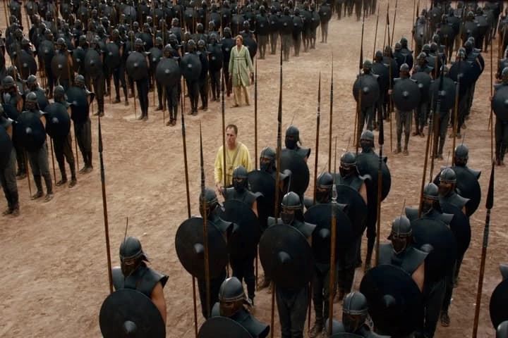 Strike the chains off every slave you see!