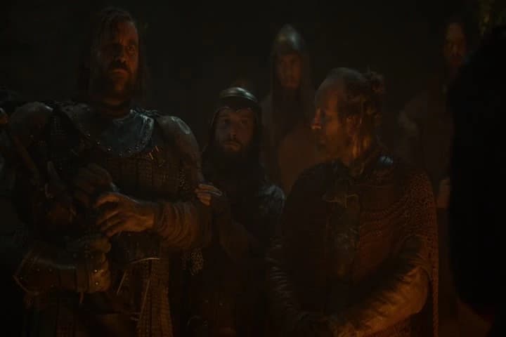 Go in peace, Sandor Clegane.
The Lord of Light isn't done with you yet.