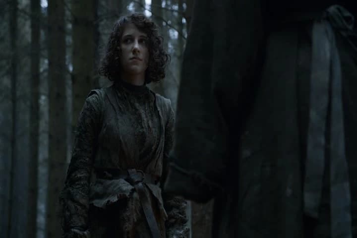 First time I met her,
she put a knife to my throat.