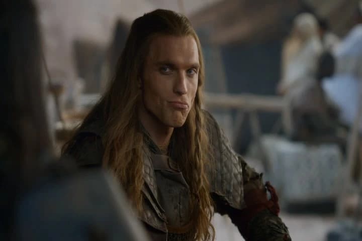 One of us slips into her camp past
her Unsullied and her knights.