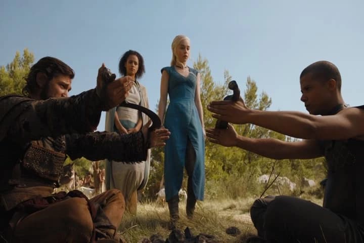 Ser Worm is stronger than he looks.