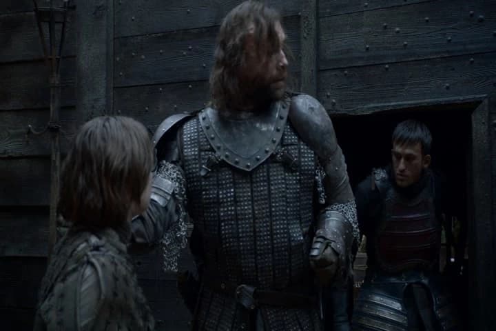 We're not going in there.