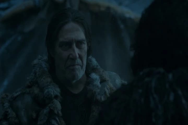 You're wearing a black cloak again.