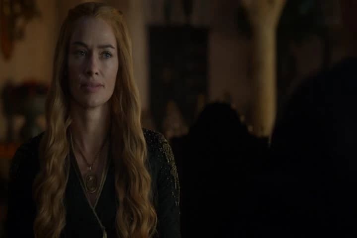 I will stay in King's Landing where
I belong with my son, the king.