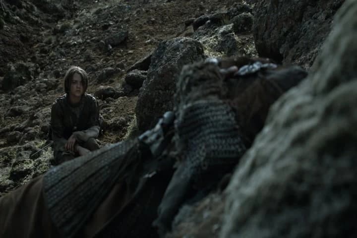 Unless there's a maester
hiding behind that rock,