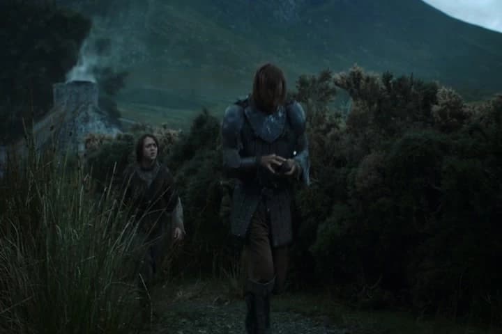 Aye, he took us in. He's a good man,
and his daughter makes a nice stew.