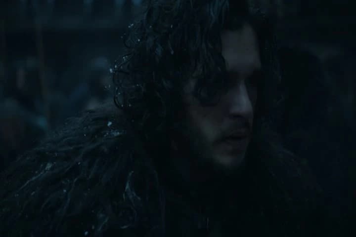 He's the one who put a knife
through Craster's mouth.