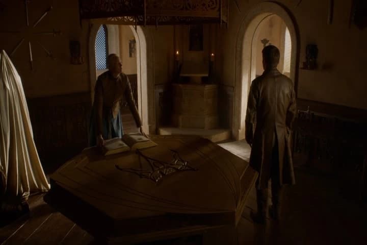 It's the duty of the Lord Commander
to fill those pages.