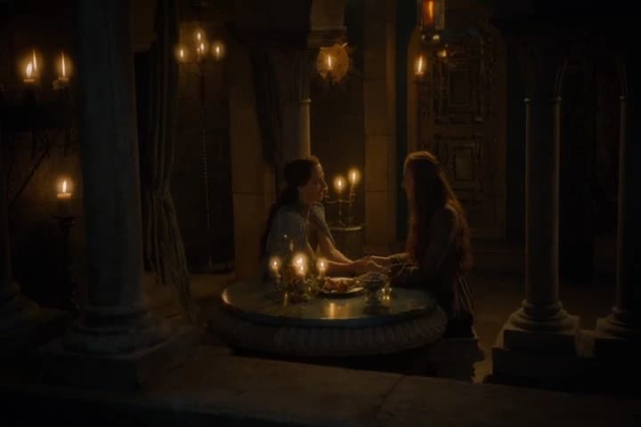 Petyr had three crates
brought all the way from King's Landing.