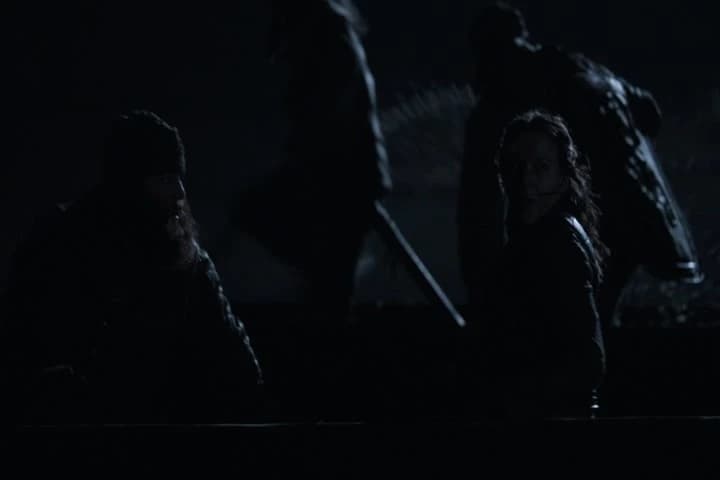 - Make for the ship, now.
- But your brother?
