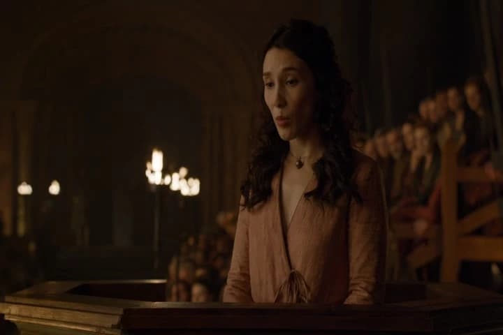I was with another man,
a knight in your lordship's army.