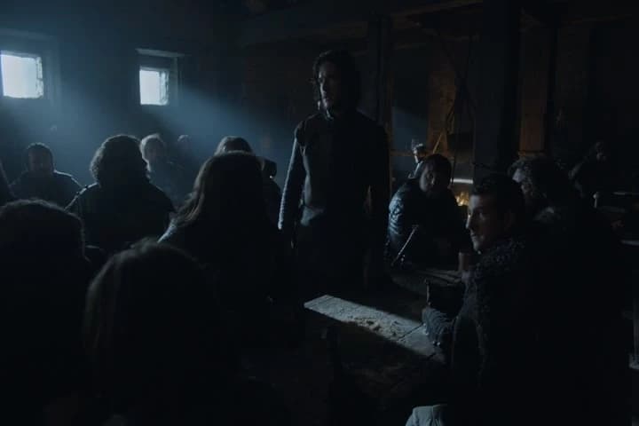 We saw their campfires from Osric's Hill.
