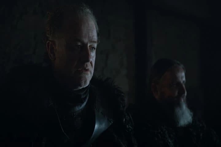 you and Tarly will take night duties
atop the Wall until the full moon.