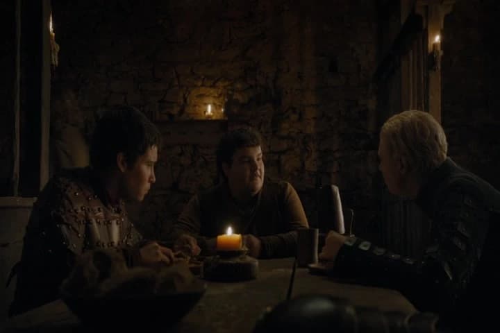Oh, it's just people with armour
are usually knights.