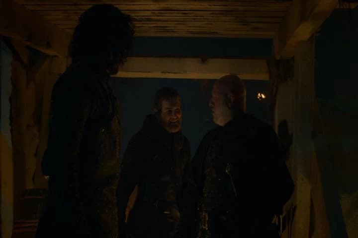 We just got word
that Ser Alliser needs you below.