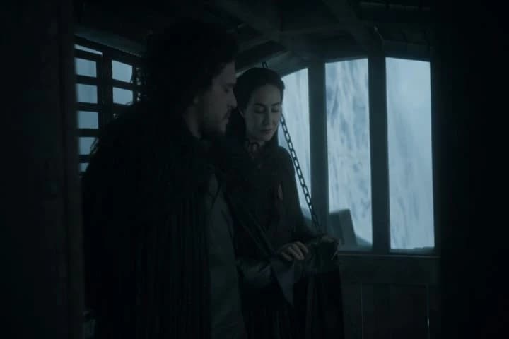 The Lord's fire lives within me, Jon Snow.