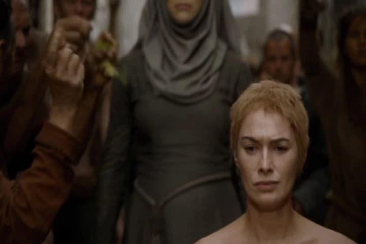 - Whore!
- Shame.